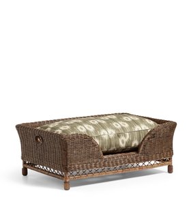 Rattan Mattaban Pet Bed - Large - Antique Brown