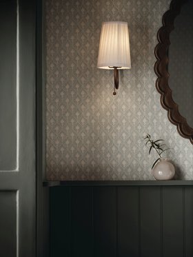 Ghini Wallpaper Warm Celadon, Details