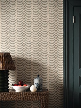 Areca Wallpaper Air Force Blue, Details