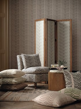 Areca Wallpaper, Air Force Blue