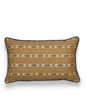(AW26)  Kalimantan Cushion Cover –  Ochre/Petrol