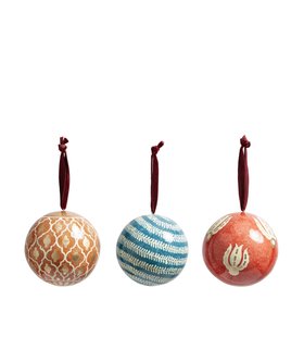 (Christmas 2026) Picta Baubles - Set Of Three