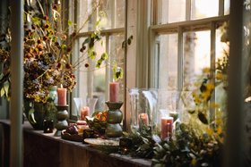 Christmas 2026, Dining Room Window Details