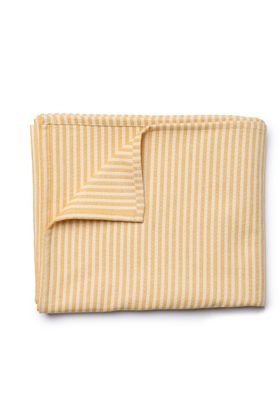 Tori Murphy   Tablecloth   Harbour Stripe Table Cloth, Mustard