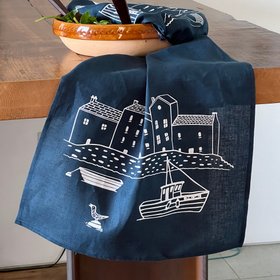 Linen Tea Towel - Coastal Collection