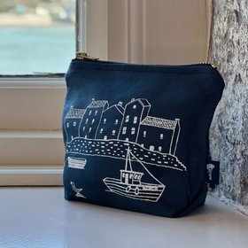 Linen Makeup Bag - Coastal Collection