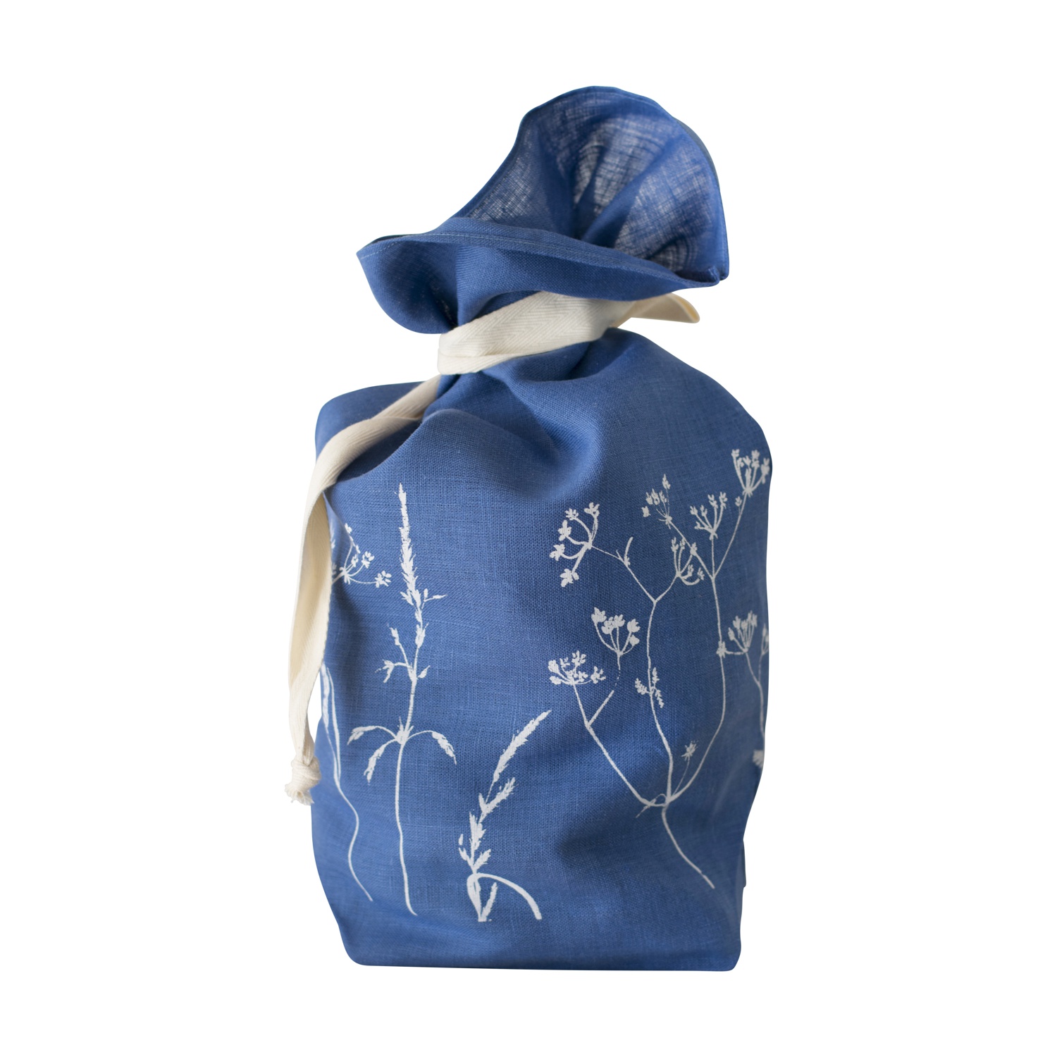 Blue Linen Bread Bag from the Hedgerow Collection by Helen Round