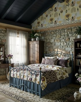Clarina Iron Bed