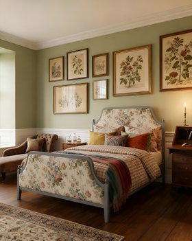 Ruskin Wood Upholstered Beds