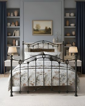 Clarina Low Footend Iron Bed