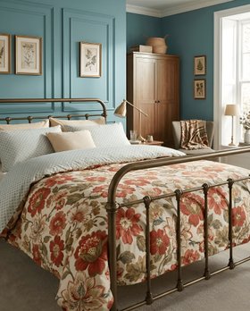 Timolin Iron Bed