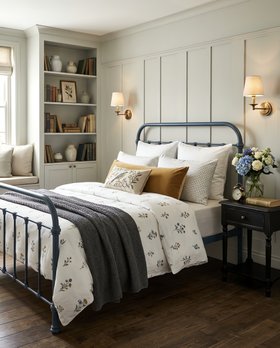 Timolin Iron Bed