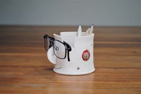 Glasses And Pencils Holder