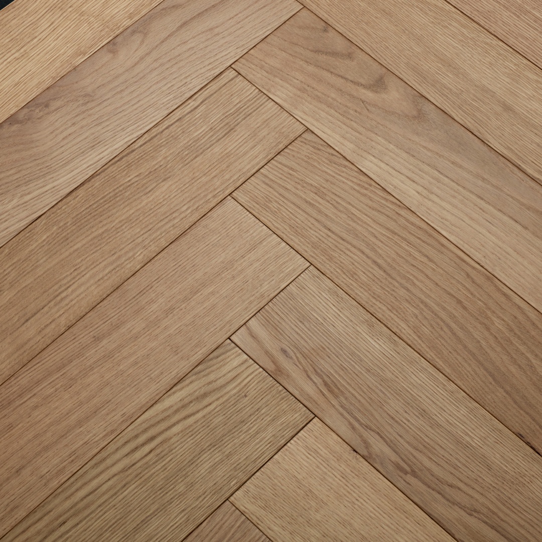 Bourton Natural Oak Herringbone Engineered Wood Flooring