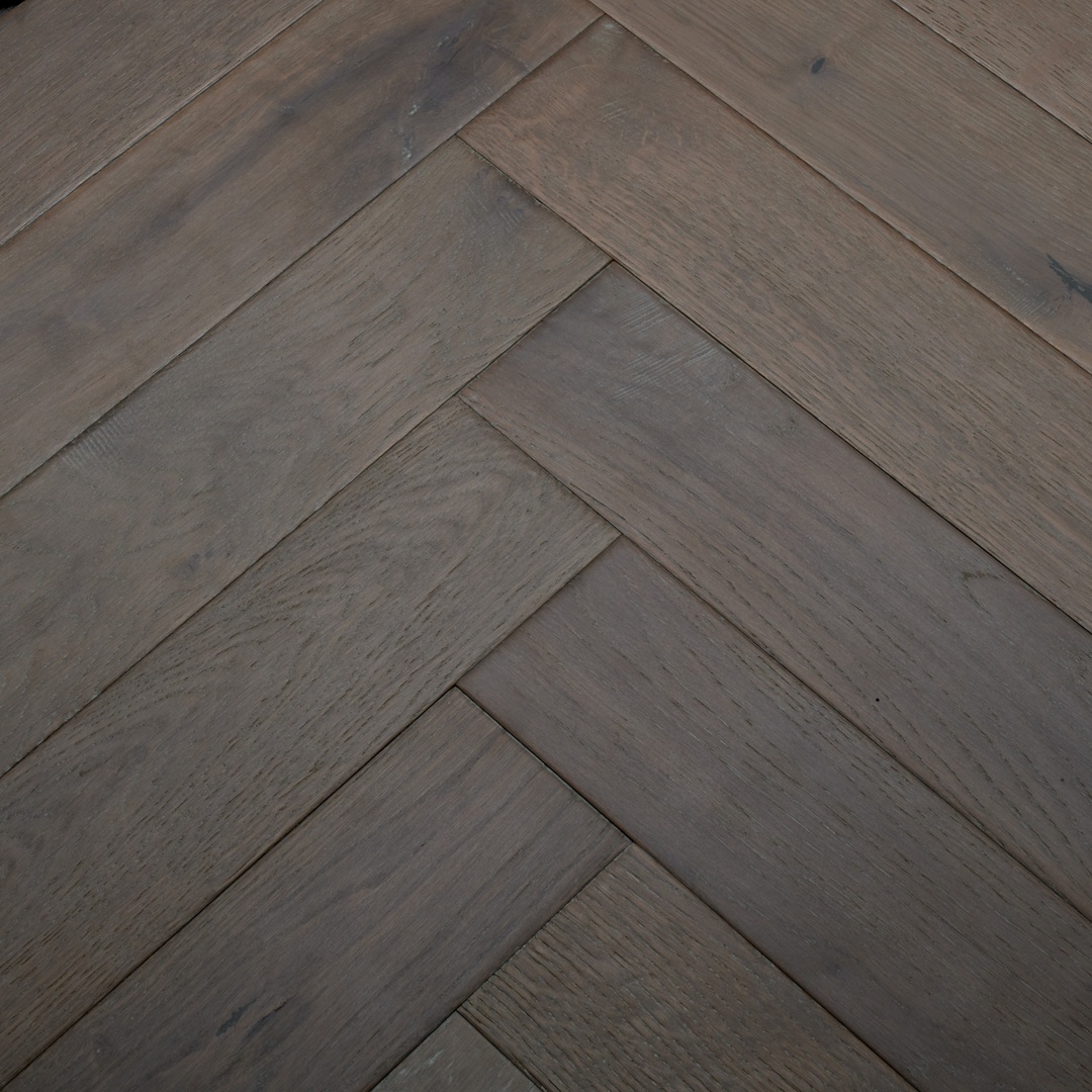 Orkney Truffle Oak Herringbone Engineered Wood Flooring