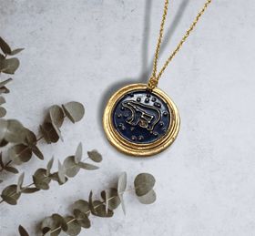 Fashion constellation big bear pendant