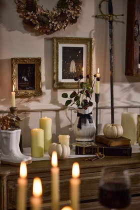 Ghost White Halloween Homeware Collection