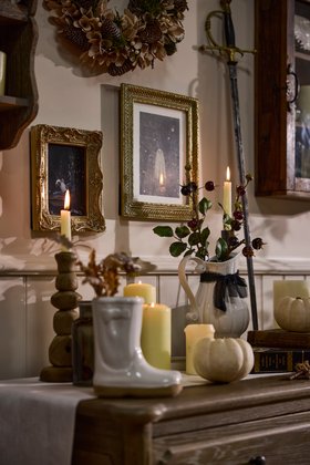 Ghost White Halloween Homeware Collection