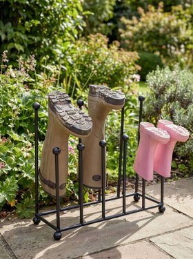 WELLY BOOT RACK OUTDOOR
