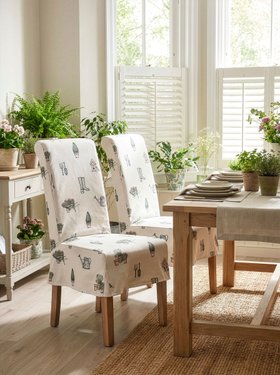 SET OF 2 COUNTRY DINING CHAIRS