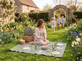 EASTER GARDEN PICNIC