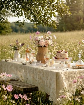 SPRING WICKER URN VASE