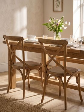 SET OF 2 NEMOURS CAFÉ DINING CHAIRS