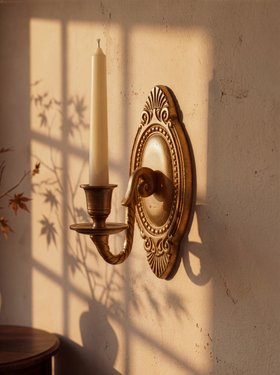 REGAL WALL CANDLESTICK HOLDER