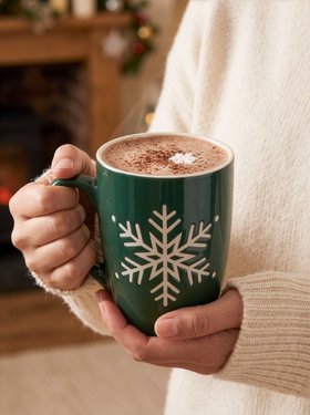 SNOWY FOREST MUG