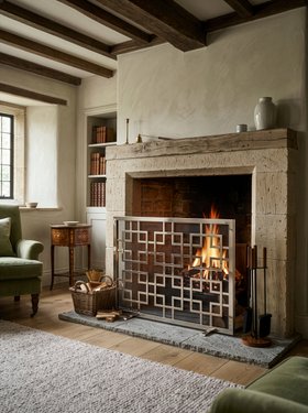 KENSINGTON NICKEL FIRESCREEN