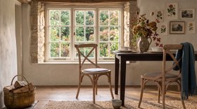 DF75 2 SET NEMOURS CAFE DINING CHAIRS AW26 05 Pwsdef