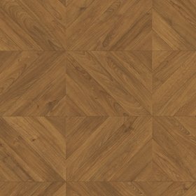 Impressive Patterns, Chevron Oak Brown Laminate Floor