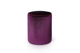 Pouf Rolando | viola rosso