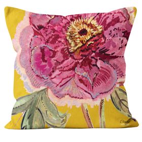 MUSTARD ROMANCE CUSHION