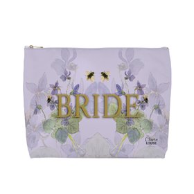 Morning Glories Bridal Comsetic Bag