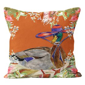Whimsical Duck Cushion