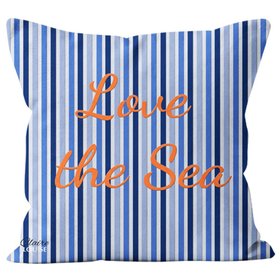 Love The Sea Stripe Cushion