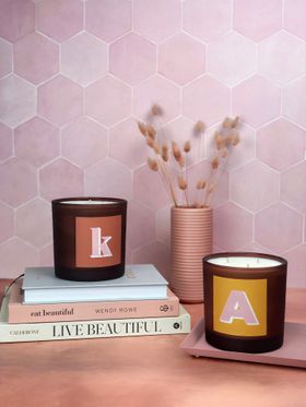 Initial Candles | 3-wick refillable essential oil candle {mega - 750g]