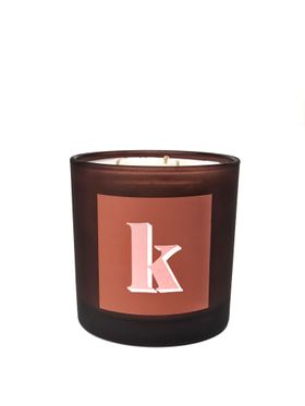 K Initial Candle | 3-wick refillable essential oil candle [mega - 750g]