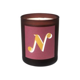 N Initial Candle | refillable essential oil candle [midi - 150g]