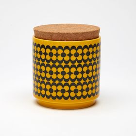Magpie X Hornsea Repeat Flower Yellow Mini Pot