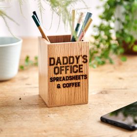 Personalised Father's Day Pen Pot