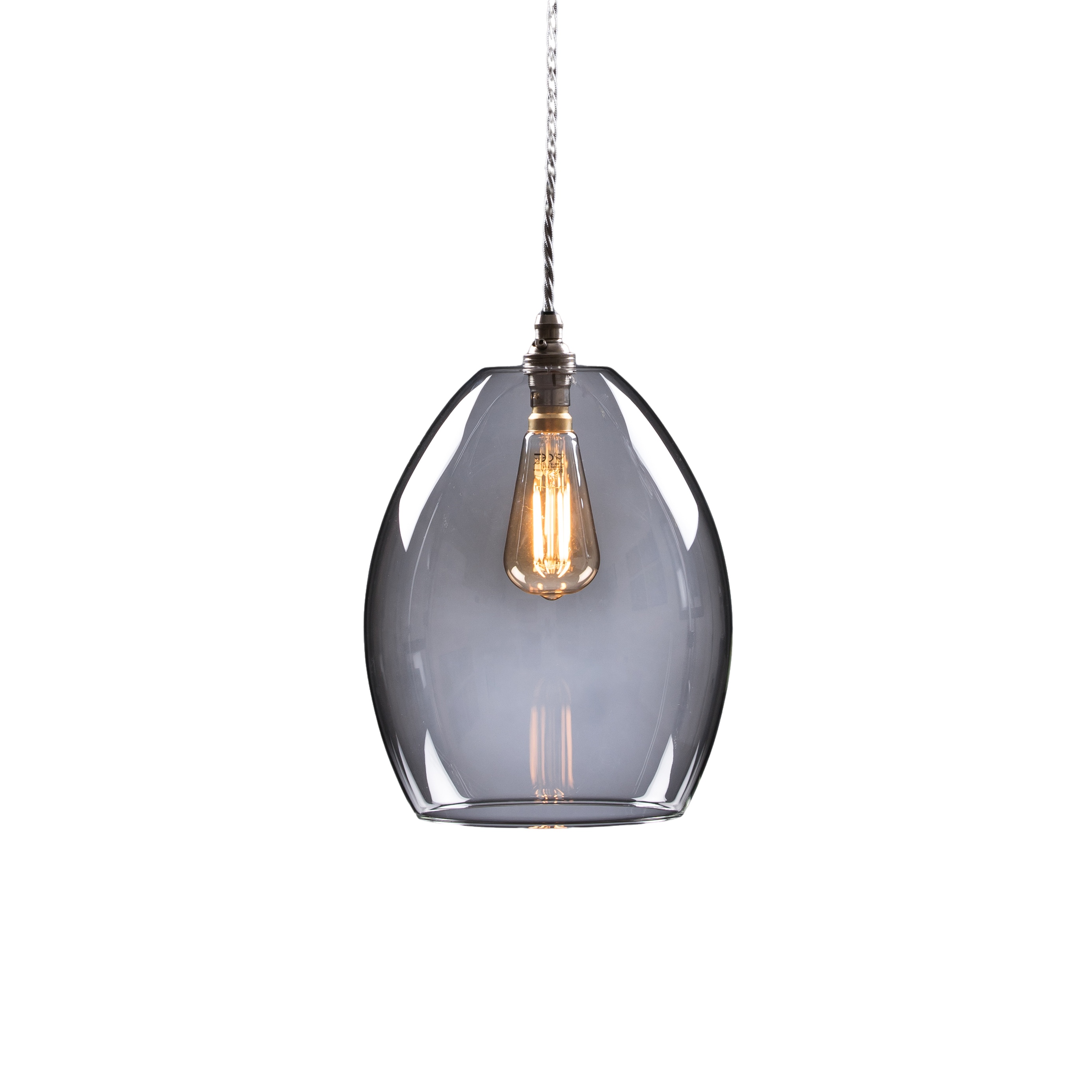 Jules Pendant Light Clear Glass - Large