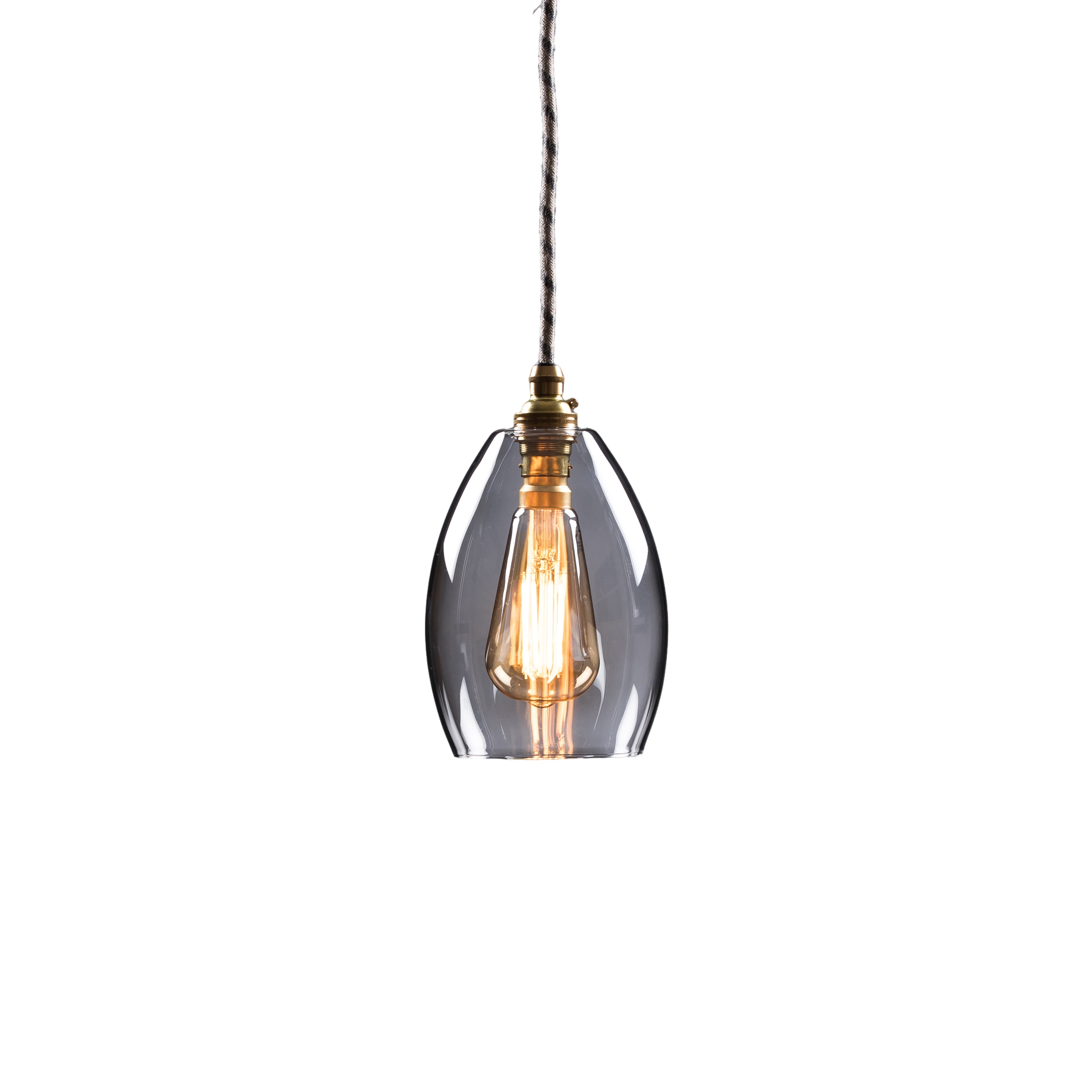 Jules Pendant Light Clear Glass - Small