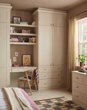 Sharps, Shaker Bedroom In Soft Linen, From £2,000 (4)