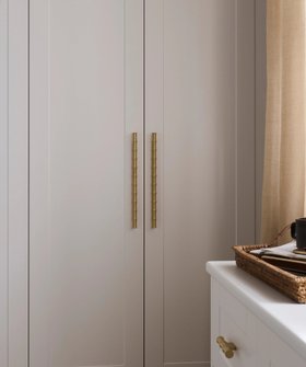 Sharps, Sorrento Bedroom From £2,000, Hendel & Hendel Ark Handle Collection, £180