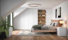 Sharps, Manhattan Bedroom In White With Contrasting Finishe, From £2,000