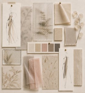 SS27 Sheer & Transparent Fashion Trend Moodboard by Feathr
