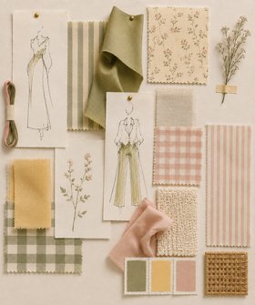 SS27 Allotment Core Fashion Trend Moodboard by Feathr