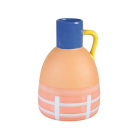 Terracotta Grid Vase